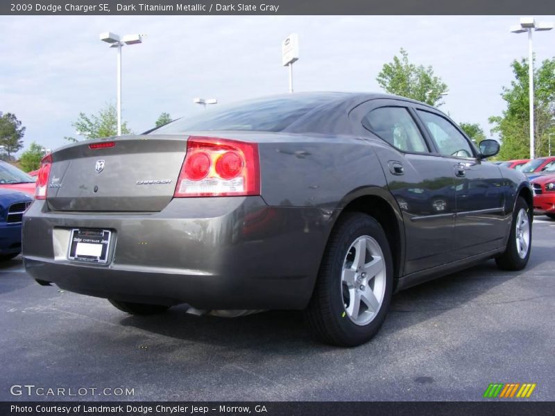 Dark Titanium Metallic / Dark Slate Gray 2009 Dodge Charger SE