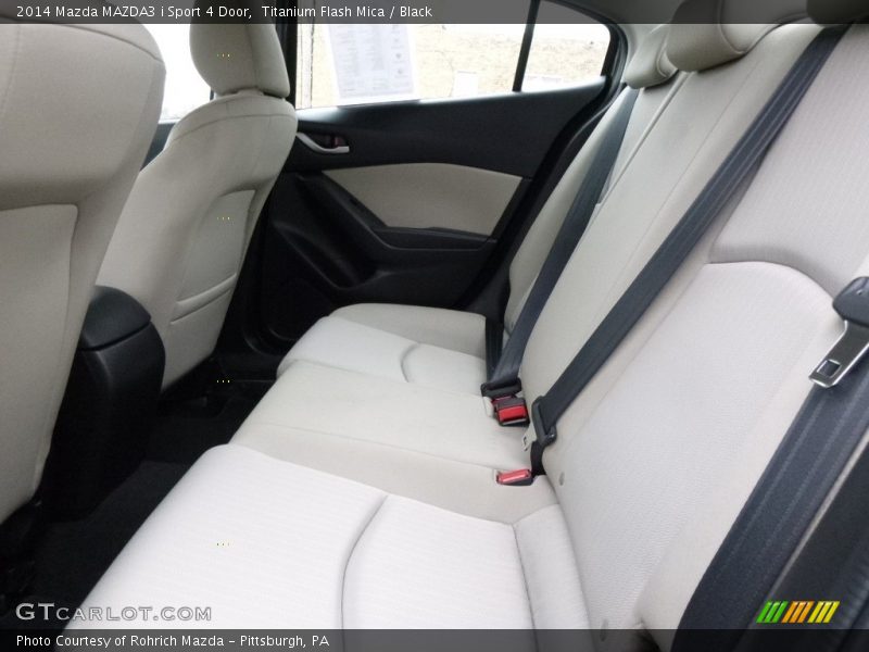Titanium Flash Mica / Black 2014 Mazda MAZDA3 i Sport 4 Door