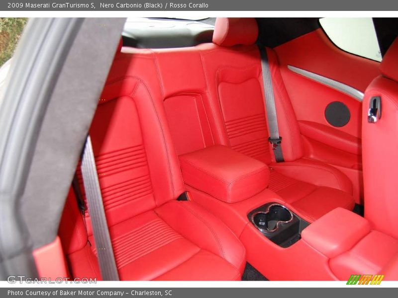 Nero Carbonio (Black) / Rosso Corallo 2009 Maserati GranTurismo S