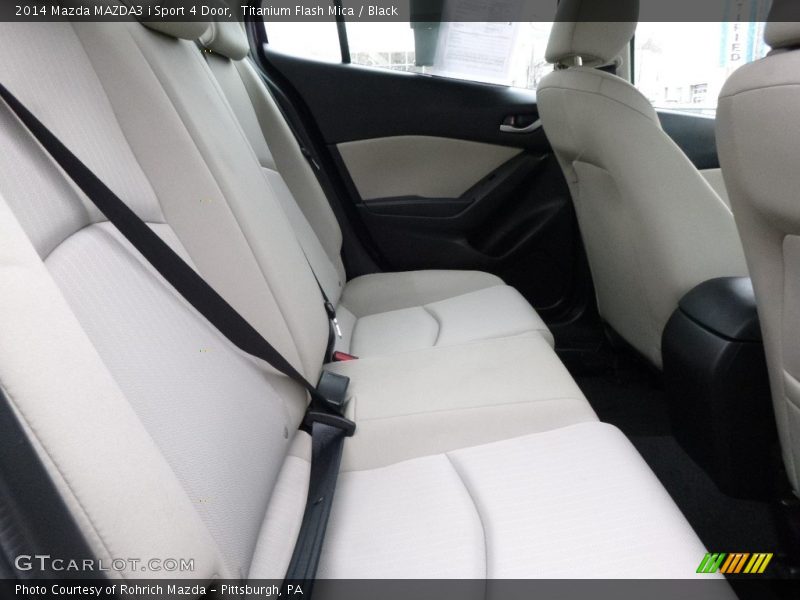 Titanium Flash Mica / Black 2014 Mazda MAZDA3 i Sport 4 Door