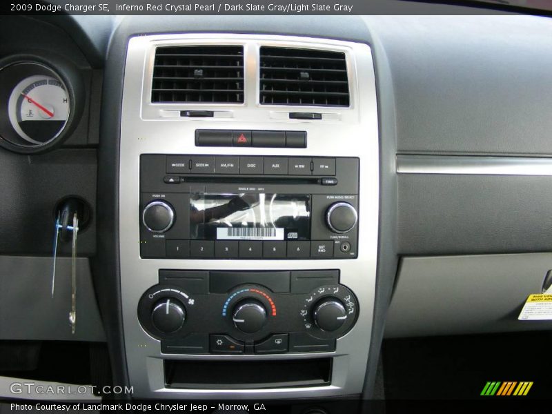 Inferno Red Crystal Pearl / Dark Slate Gray/Light Slate Gray 2009 Dodge Charger SE