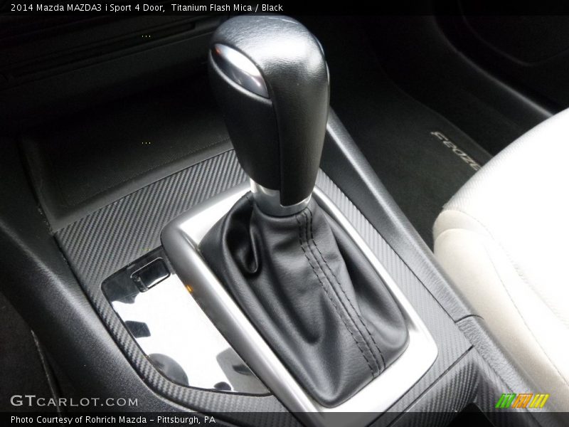 Titanium Flash Mica / Black 2014 Mazda MAZDA3 i Sport 4 Door