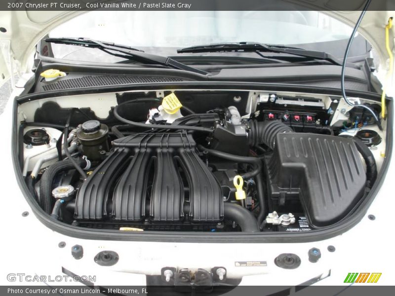 Cool Vanilla White / Pastel Slate Gray 2007 Chrysler PT Cruiser