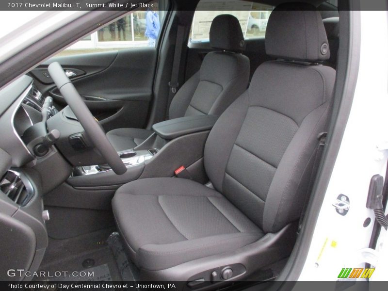 Summit White / Jet Black 2017 Chevrolet Malibu LT