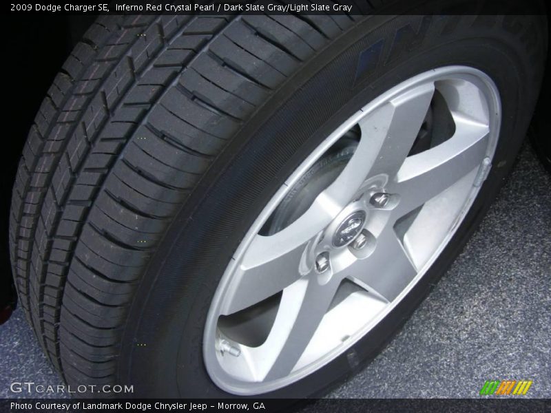 Inferno Red Crystal Pearl / Dark Slate Gray/Light Slate Gray 2009 Dodge Charger SE