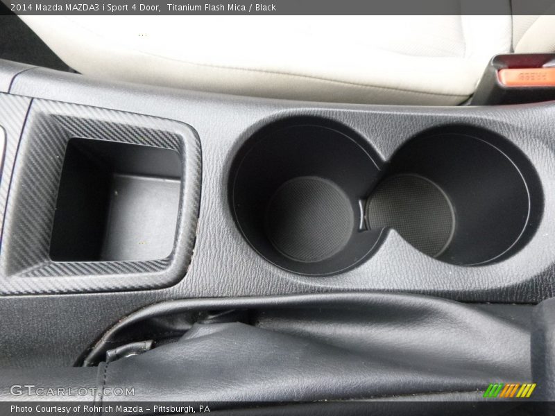 Titanium Flash Mica / Black 2014 Mazda MAZDA3 i Sport 4 Door