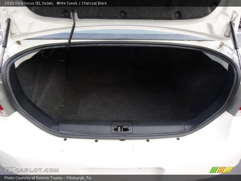White Suede / Charcoal Black 2010 Ford Focus SEL Sedan