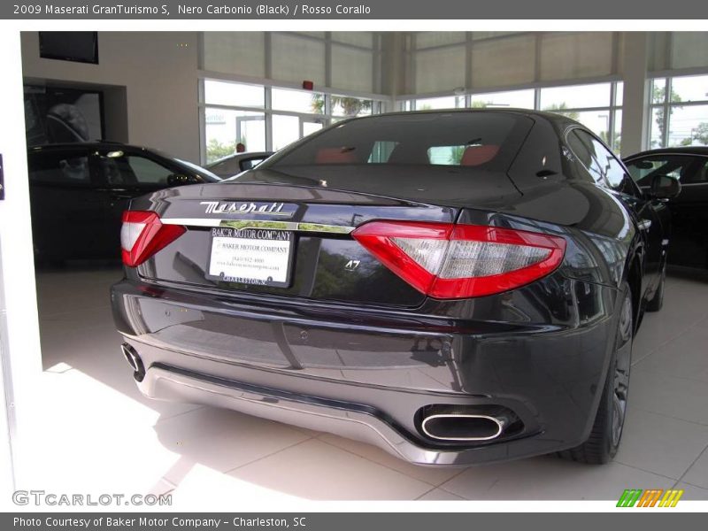 Nero Carbonio (Black) / Rosso Corallo 2009 Maserati GranTurismo S