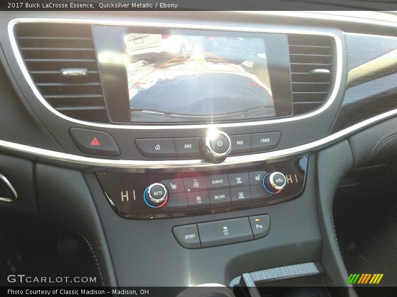 Quicksilver Metallic / Ebony 2017 Buick LaCrosse Essence