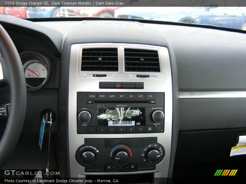 Dark Titanium Metallic / Dark Slate Gray 2009 Dodge Charger SE
