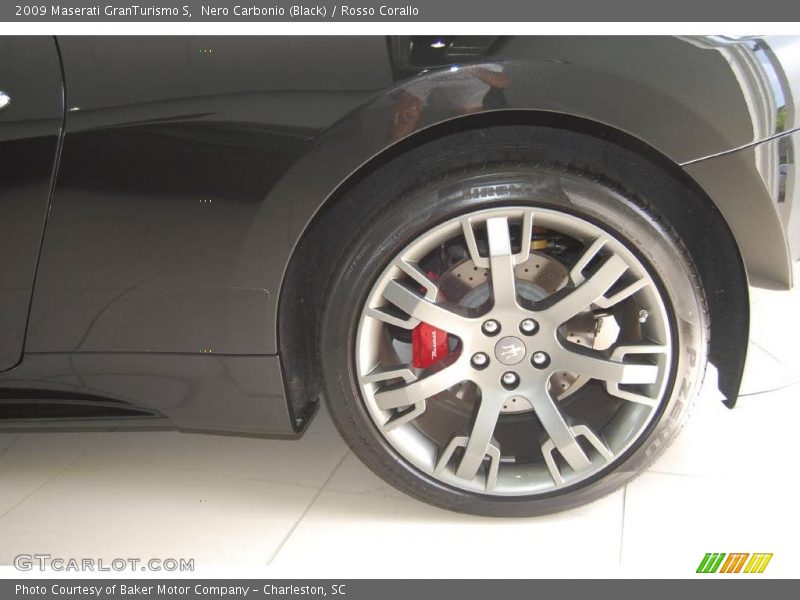 Nero Carbonio (Black) / Rosso Corallo 2009 Maserati GranTurismo S