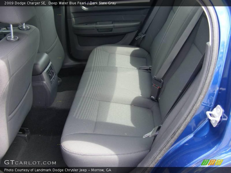 Deep Water Blue Pearl / Dark Slate Gray 2009 Dodge Charger SE