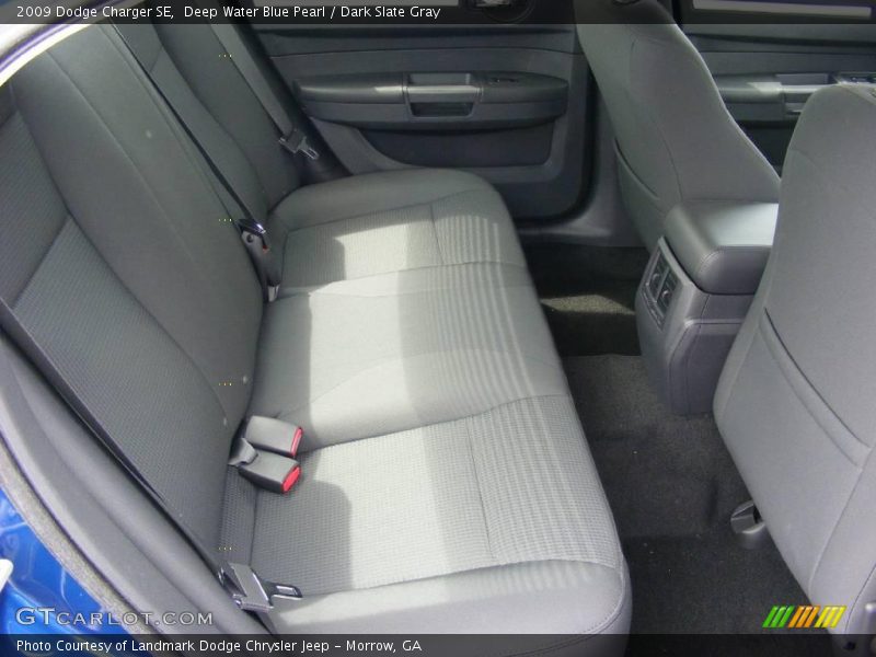 Deep Water Blue Pearl / Dark Slate Gray 2009 Dodge Charger SE