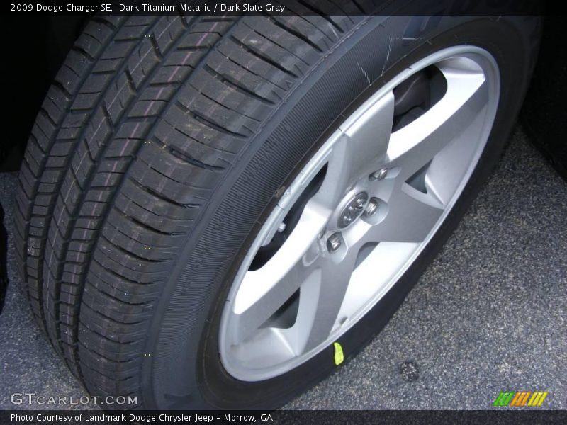 Dark Titanium Metallic / Dark Slate Gray 2009 Dodge Charger SE