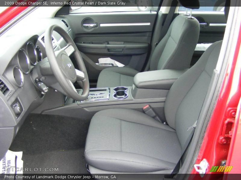 Inferno Red Crystal Pearl / Dark Slate Gray 2009 Dodge Charger SE