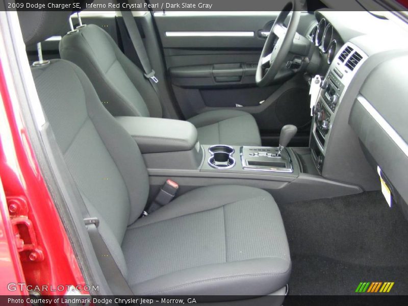Inferno Red Crystal Pearl / Dark Slate Gray 2009 Dodge Charger SE