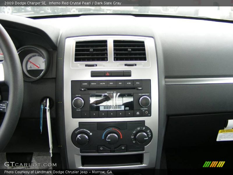 Inferno Red Crystal Pearl / Dark Slate Gray 2009 Dodge Charger SE
