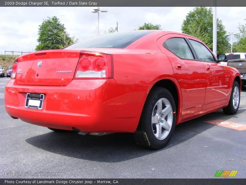 TorRed / Dark Slate Gray 2009 Dodge Charger SE