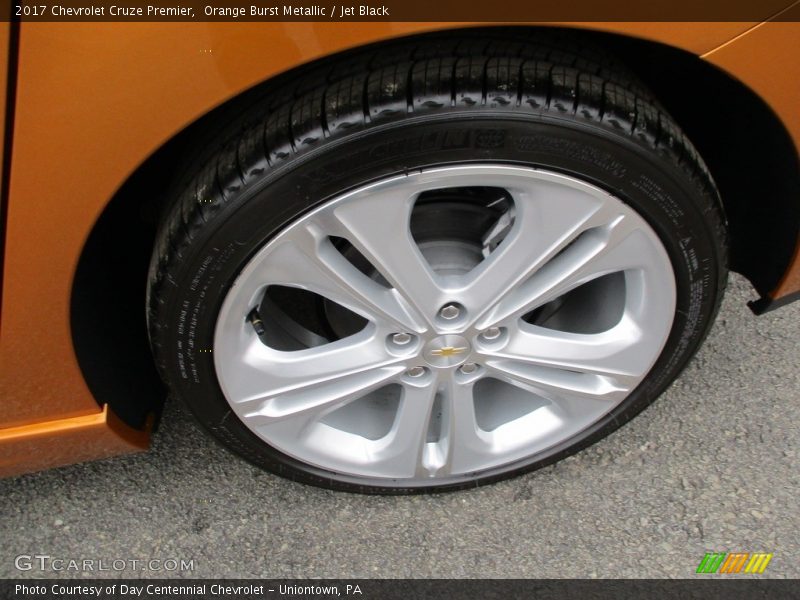 Orange Burst Metallic / Jet Black 2017 Chevrolet Cruze Premier