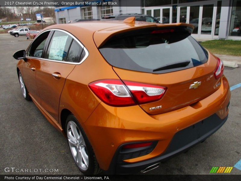 Orange Burst Metallic / Jet Black 2017 Chevrolet Cruze Premier