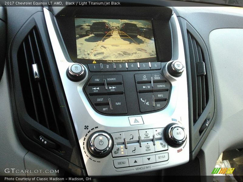 Black / Light Titanium/Jet Black 2017 Chevrolet Equinox LT AWD