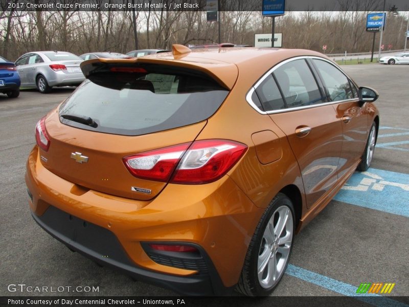 Orange Burst Metallic / Jet Black 2017 Chevrolet Cruze Premier