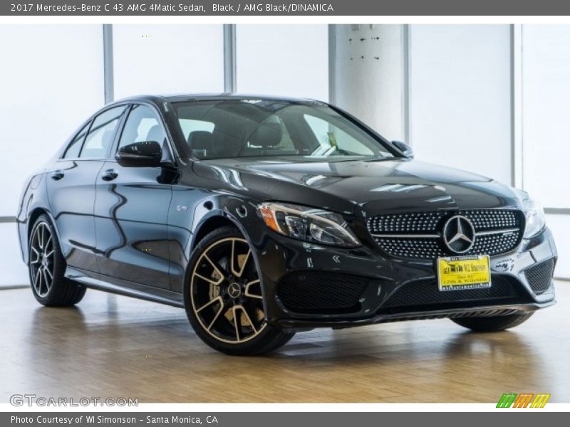 Black / AMG Black/DINAMICA 2017 Mercedes-Benz C 43 AMG 4Matic Sedan