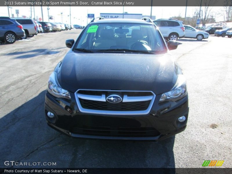 Crystal Black Silica / Ivory 2013 Subaru Impreza 2.0i Sport Premium 5 Door