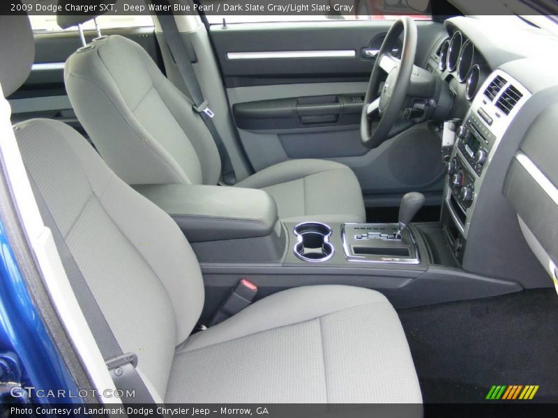 Deep Water Blue Pearl / Dark Slate Gray/Light Slate Gray 2009 Dodge Charger SXT
