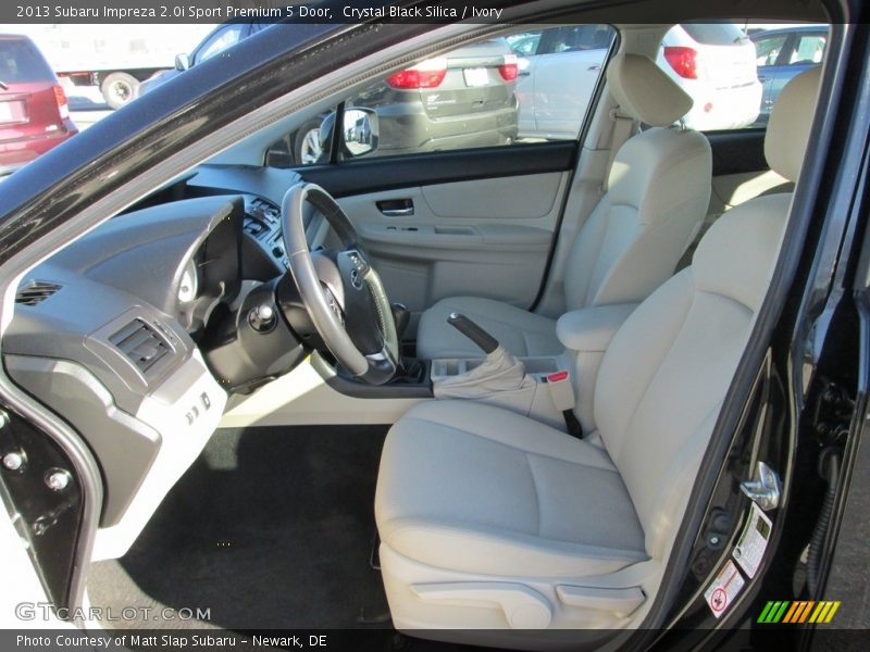 Crystal Black Silica / Ivory 2013 Subaru Impreza 2.0i Sport Premium 5 Door