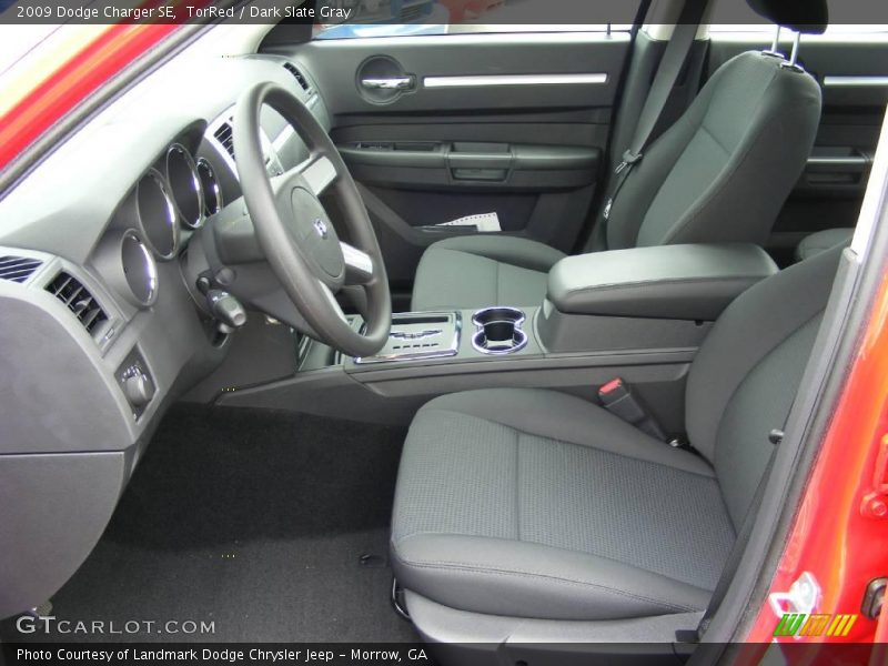 TorRed / Dark Slate Gray 2009 Dodge Charger SE