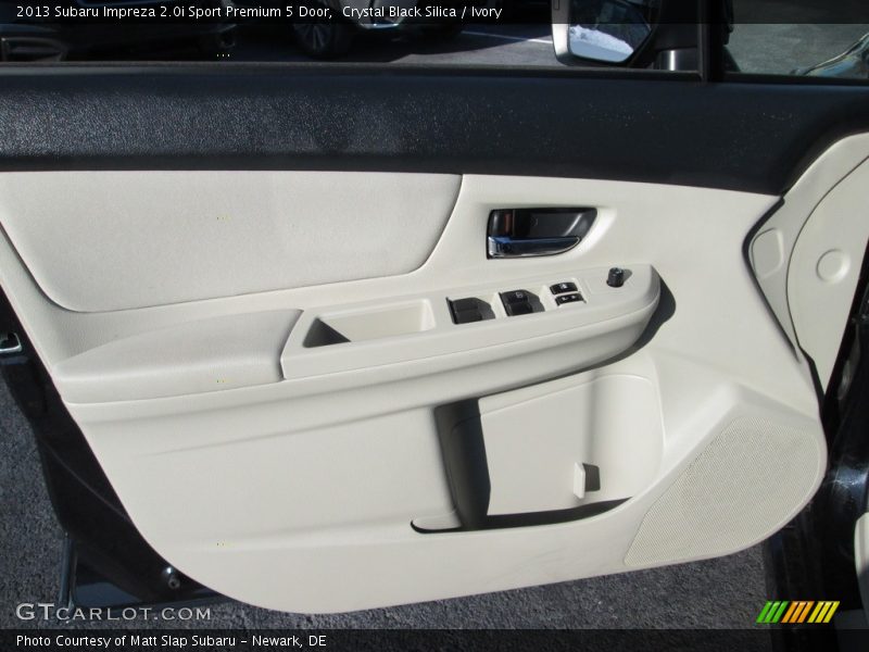 Crystal Black Silica / Ivory 2013 Subaru Impreza 2.0i Sport Premium 5 Door