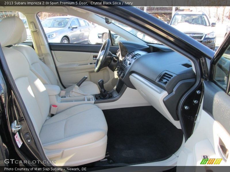 Crystal Black Silica / Ivory 2013 Subaru Impreza 2.0i Sport Premium 5 Door