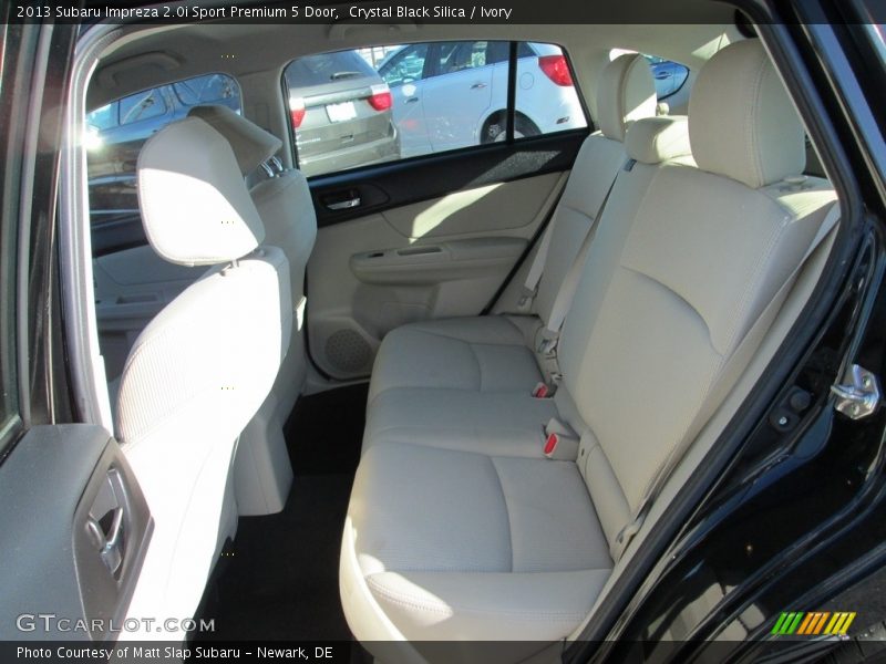 Crystal Black Silica / Ivory 2013 Subaru Impreza 2.0i Sport Premium 5 Door