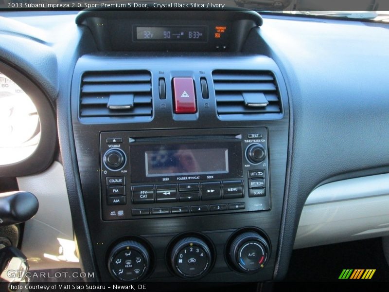 Crystal Black Silica / Ivory 2013 Subaru Impreza 2.0i Sport Premium 5 Door