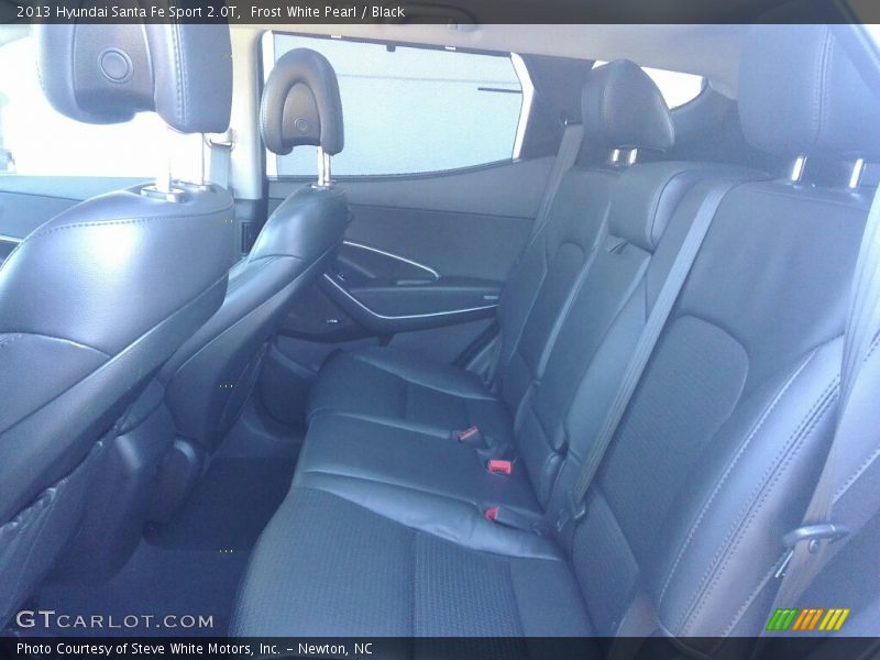Frost White Pearl / Black 2013 Hyundai Santa Fe Sport 2.0T