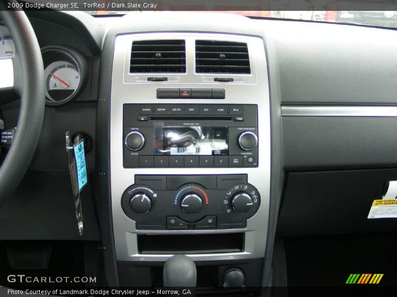 TorRed / Dark Slate Gray 2009 Dodge Charger SE