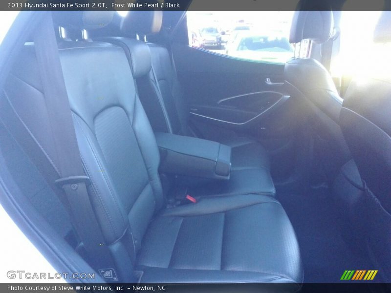 Frost White Pearl / Black 2013 Hyundai Santa Fe Sport 2.0T
