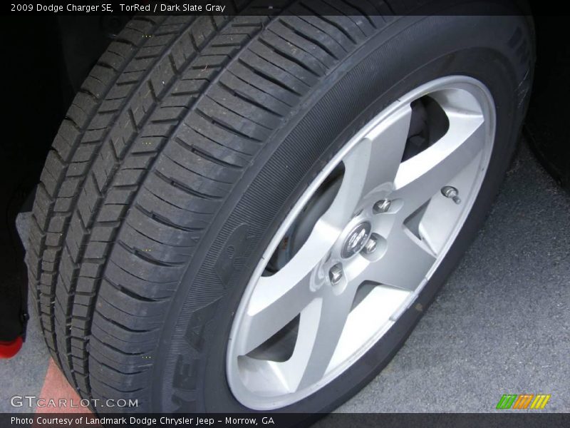 TorRed / Dark Slate Gray 2009 Dodge Charger SE