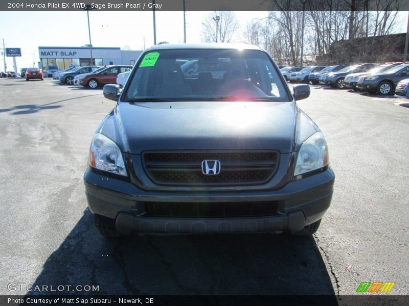 Sage Brush Pearl / Gray 2004 Honda Pilot EX 4WD