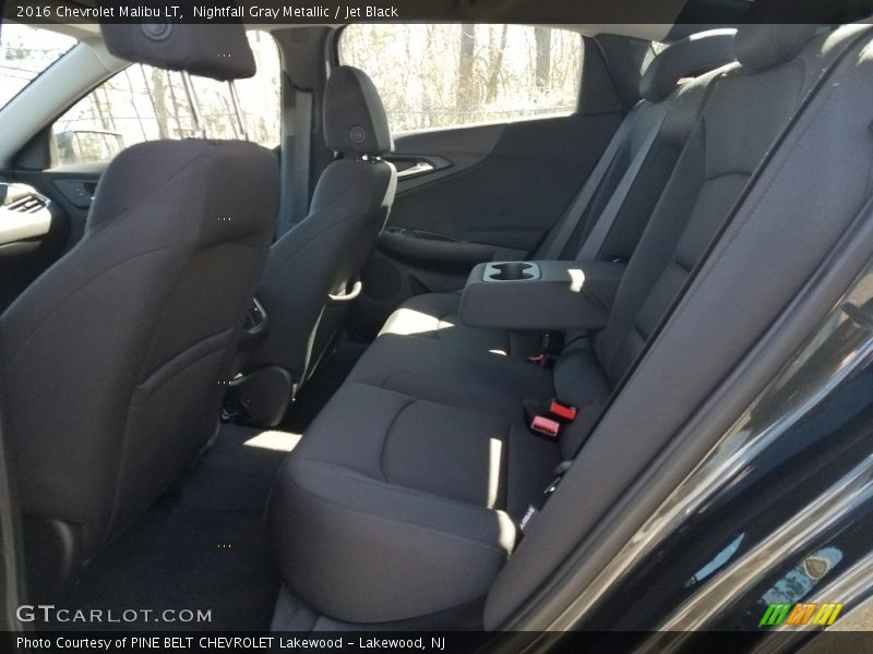 Nightfall Gray Metallic / Jet Black 2016 Chevrolet Malibu LT