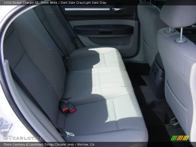 Stone White / Dark Slate Gray/Light Slate Gray 2009 Dodge Charger SE