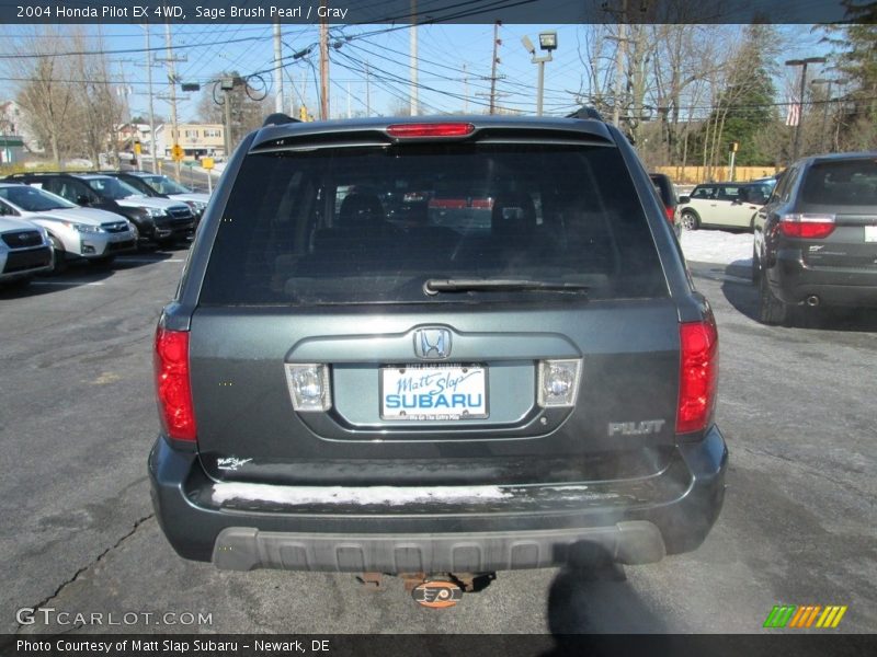 Sage Brush Pearl / Gray 2004 Honda Pilot EX 4WD