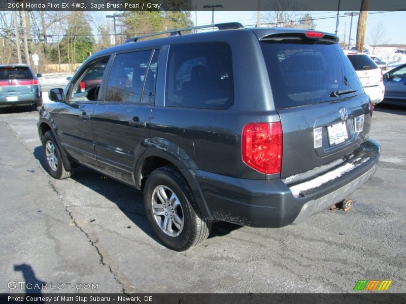 Sage Brush Pearl / Gray 2004 Honda Pilot EX 4WD