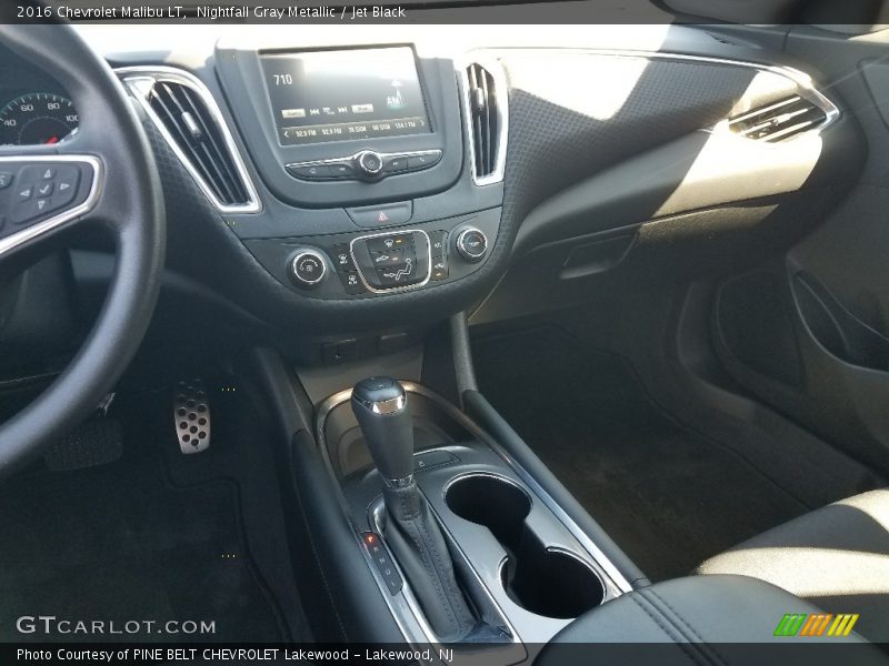 Nightfall Gray Metallic / Jet Black 2016 Chevrolet Malibu LT