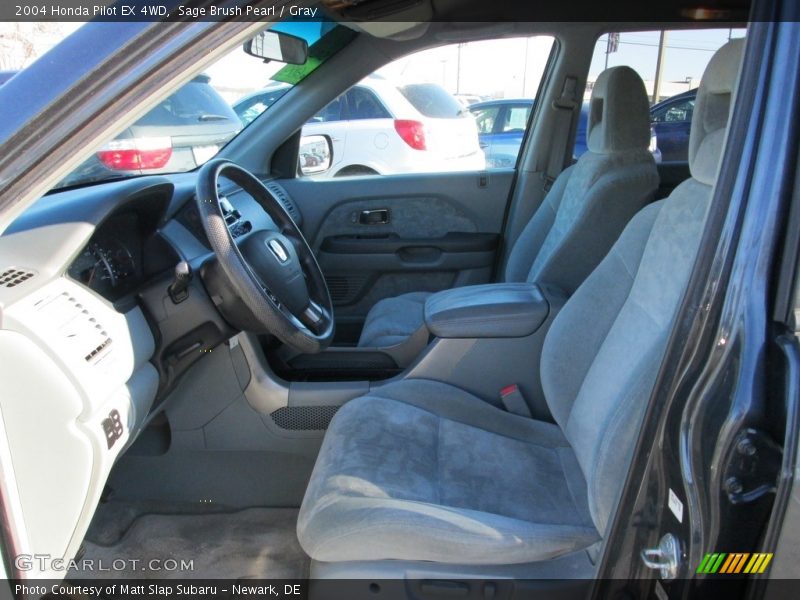 Sage Brush Pearl / Gray 2004 Honda Pilot EX 4WD