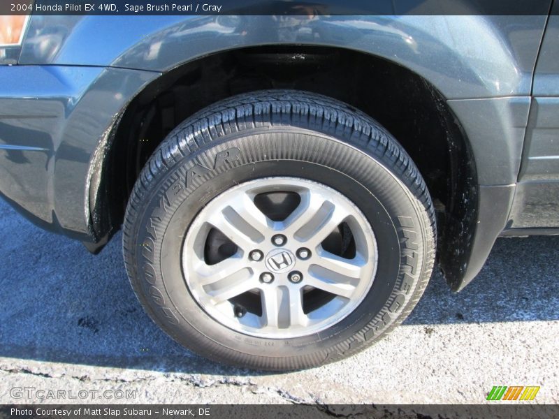 Sage Brush Pearl / Gray 2004 Honda Pilot EX 4WD