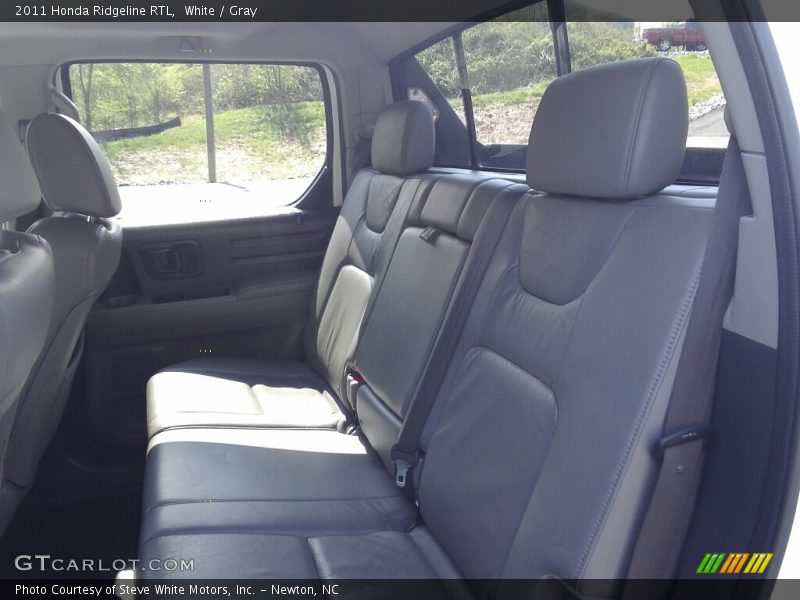 White / Gray 2011 Honda Ridgeline RTL