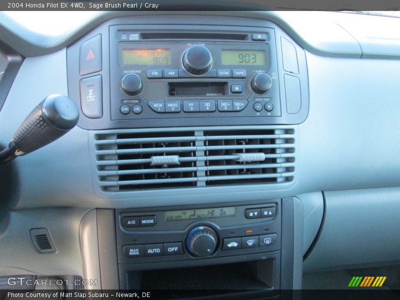 Sage Brush Pearl / Gray 2004 Honda Pilot EX 4WD