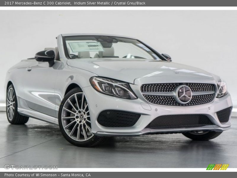Front 3/4 View of 2017 C 300 Cabriolet